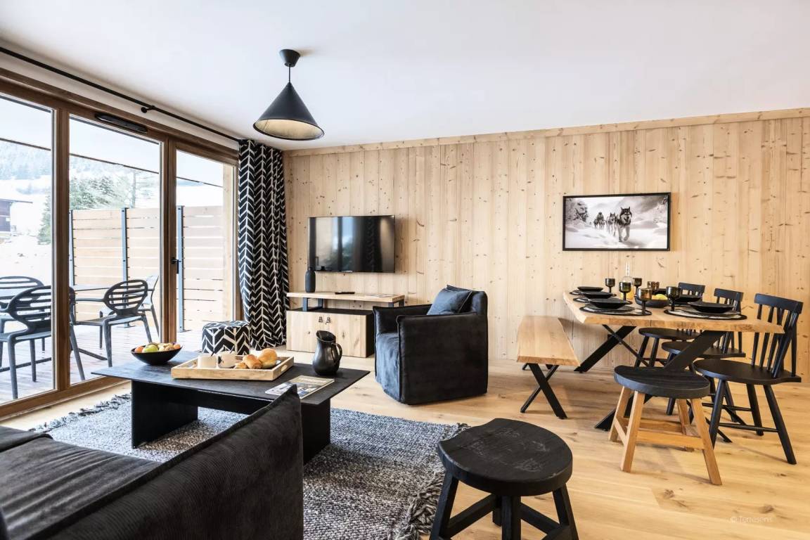 69 M² Apartment ∙ 3 Bedrooms ∙ 8 Guests - Thollon-les-Mémises