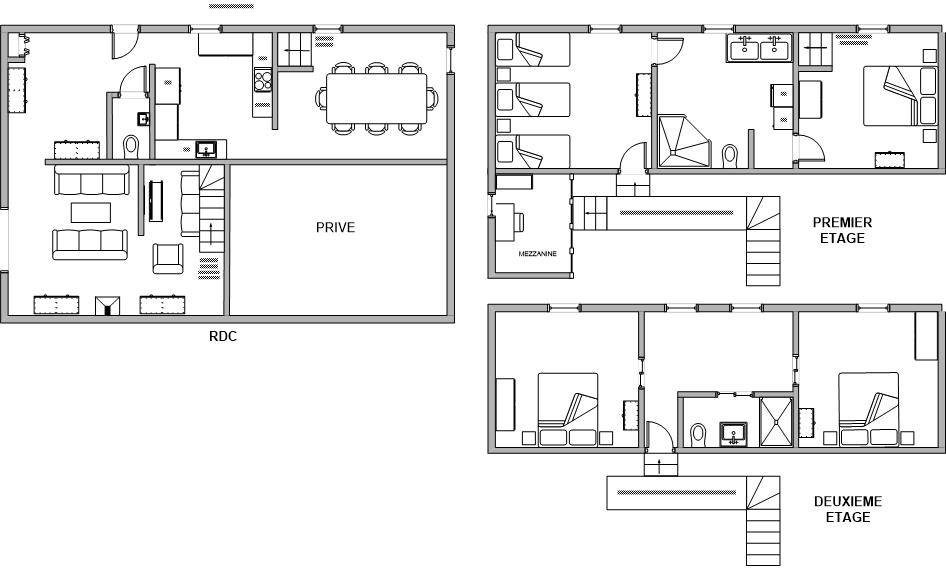 179 m² Gîte ∙ 4 Schlafzimmer ∙ 9 Gäste – Bild 11