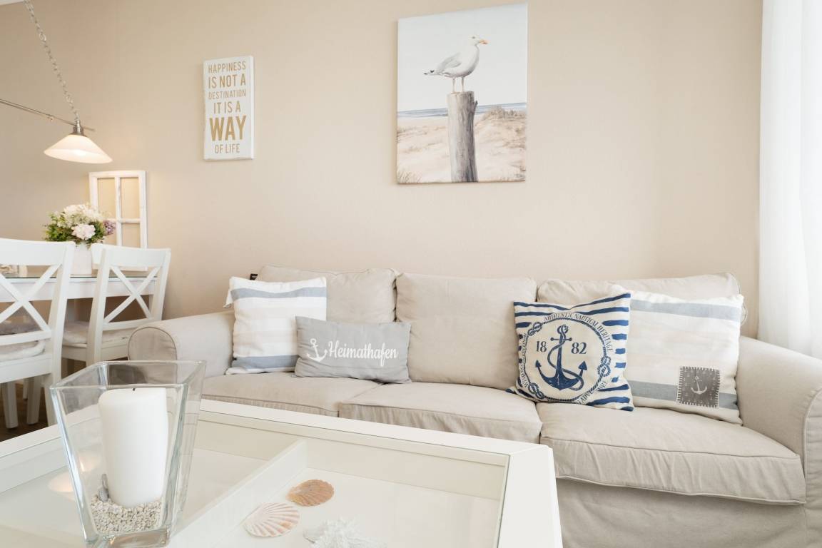 46 m² Ferienwohnung ∙ 2 Schlafzimmer ∙ 4 Gäste – Bild 6