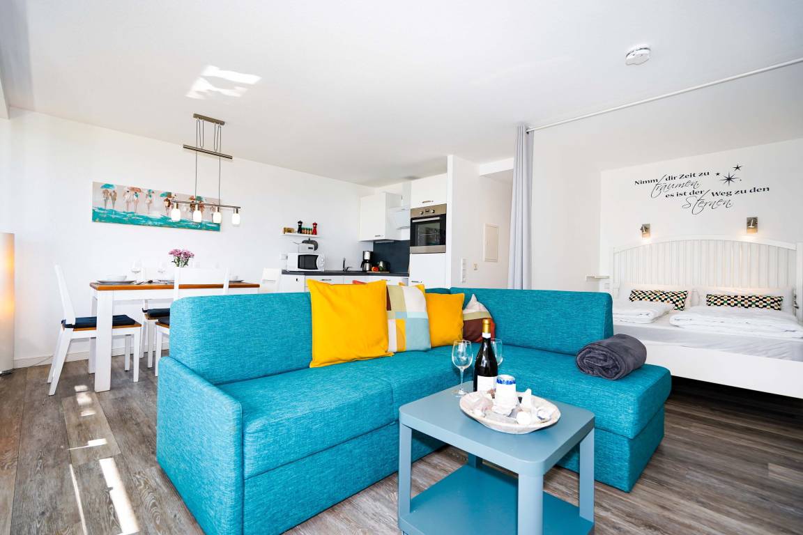 50 m² Ferienwohnung ∙ 1 Schlafzimmer ∙ 4 Gäste – Bild 4