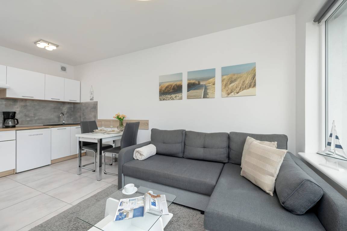 Apartament ∙ 1 Sypialnia ∙ 4 Gości - Świnoujście