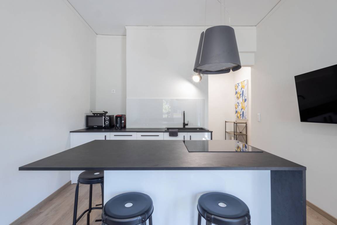 56 M² Apartamento ∙ 1 Habitación ∙ 4 Huéspedes - Atenas