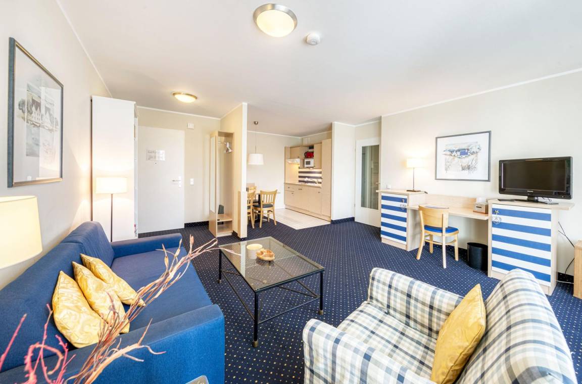 56 M² Ferienwohnung ∙ 1 Schlafzimmer ∙ 4 Gäste - Zingst