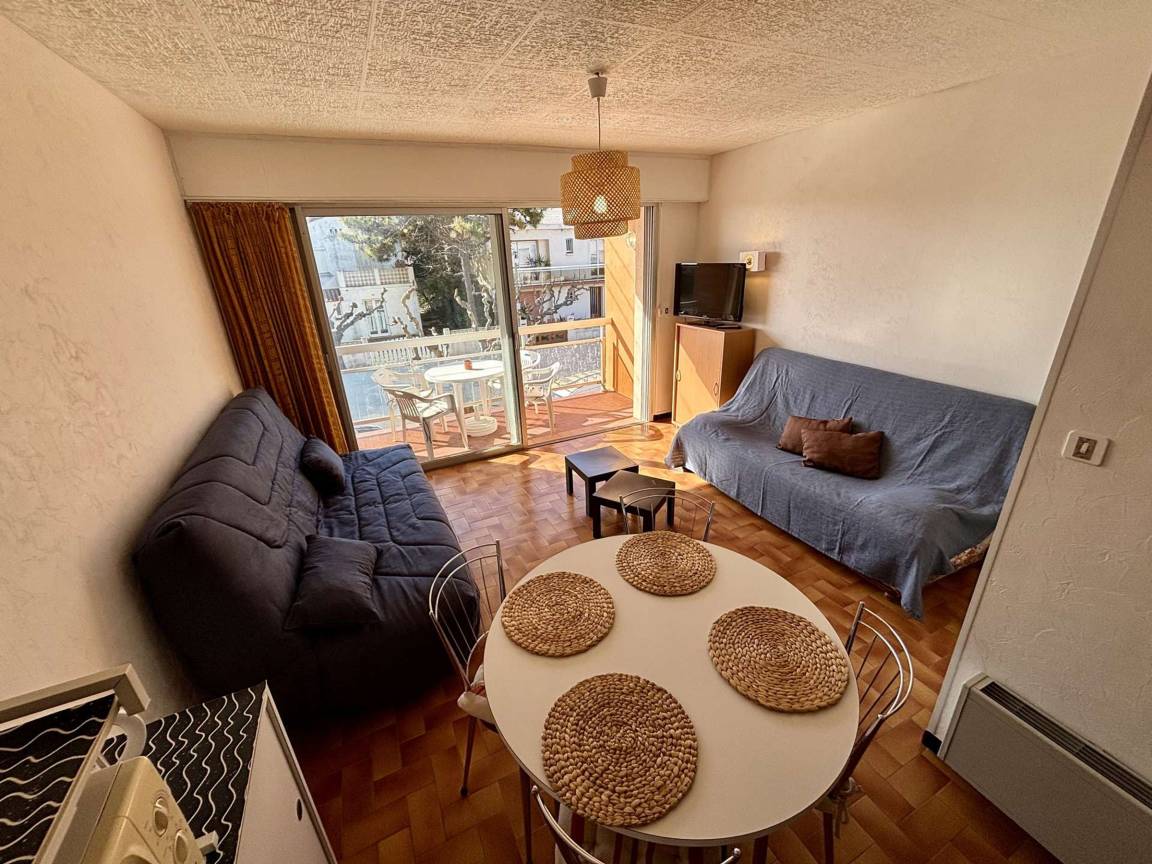 24 M² Estudio ∙ 1 Habitación ∙ 4 Huéspedes - Port-la-Nouvelle