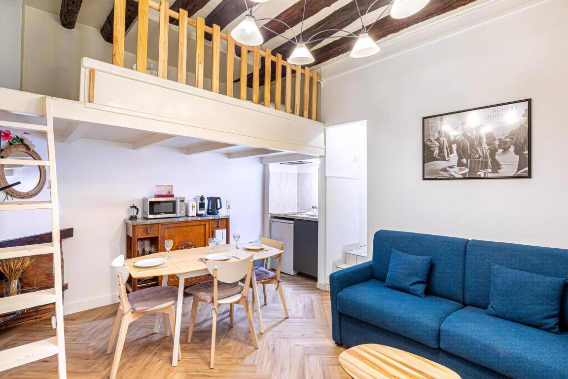 32 M² Lägenhet ∙ 2 Sovrum ∙ 3 Gäster - Paris