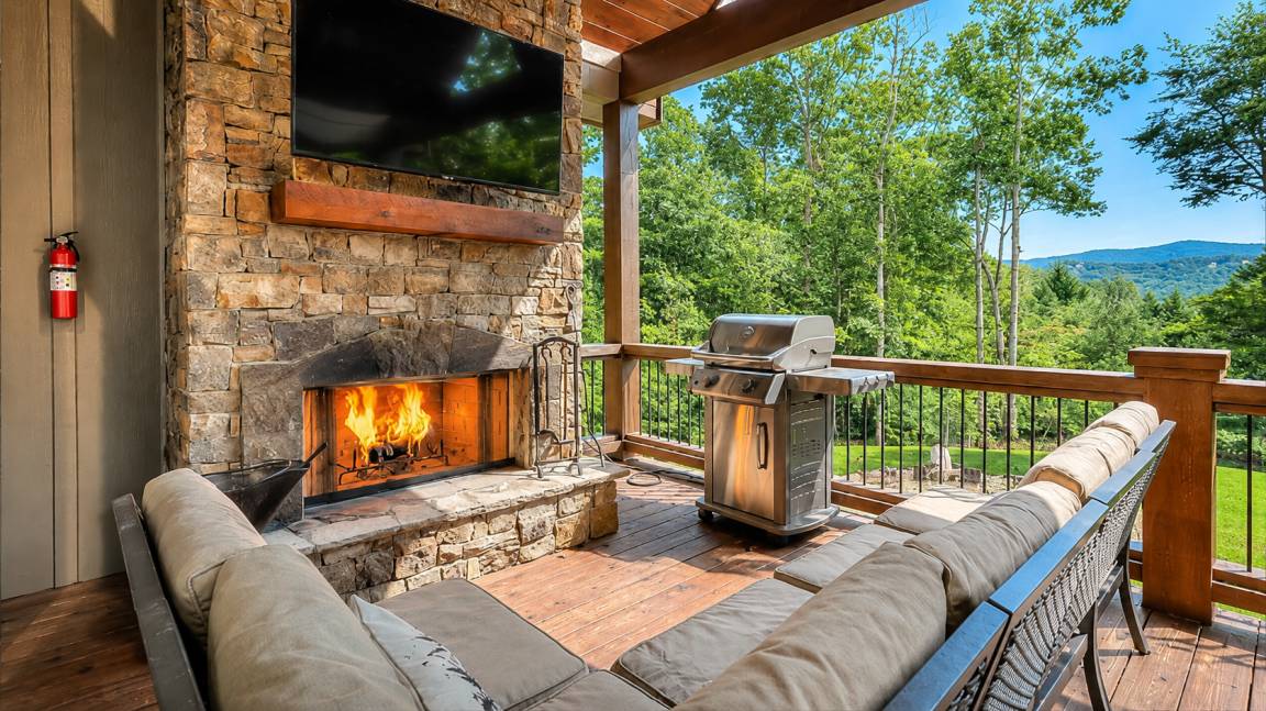Cabin ∙ 4 Bedrooms ∙ 10 Guests - Blue Ridge, GA