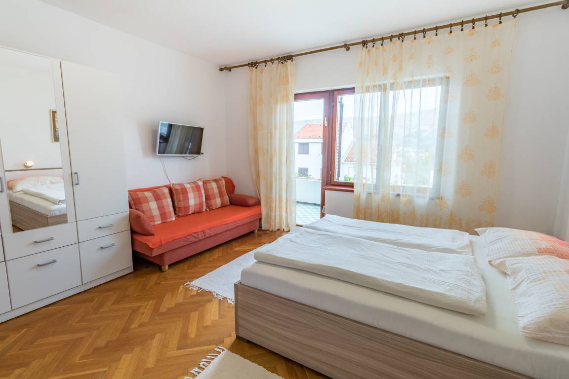 20 M² Studio ∙ 1 Schlafzimmer ∙ 2 Gäste - Baška