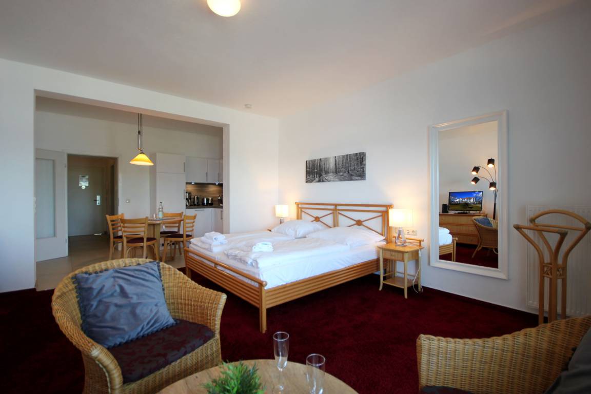 45 m² Ferienwohnung ∙ 1 Schlafzimmer ∙ 4 Gäste – Bild 4