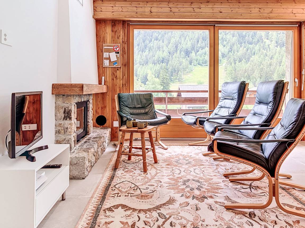 80 M² Ferienwohnung ∙ 2 Schlafzimmer ∙ 5 Gäste - Champex-lac