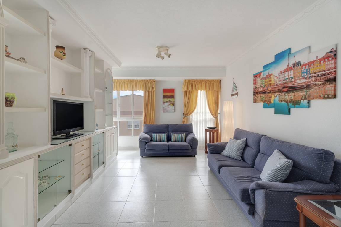 90 M² Ferienwohnung ∙ 3 Schlafzimmer ∙ 5 Gäste - El Médano