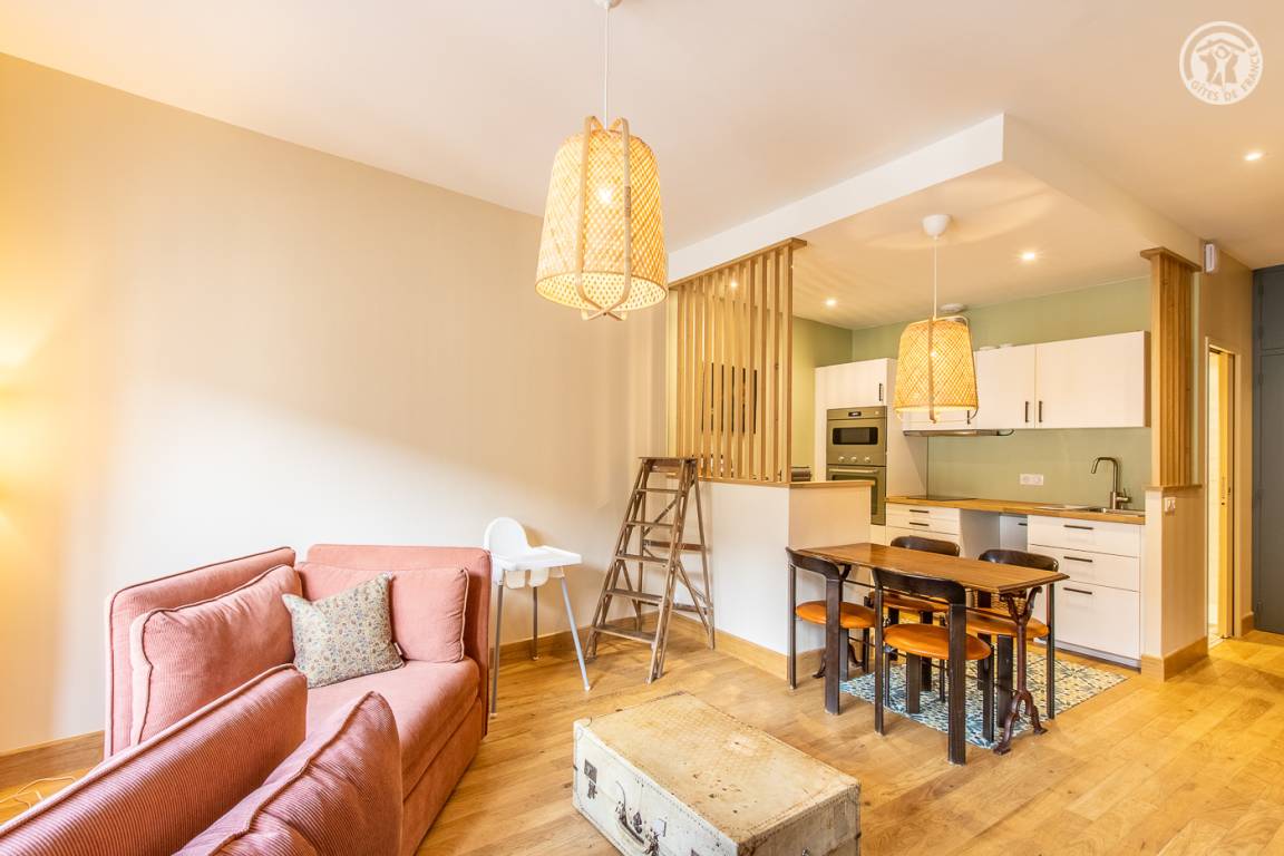 38 m&sup2; G&icirc;te 1 Schlafzimmer 3 G&auml;ste