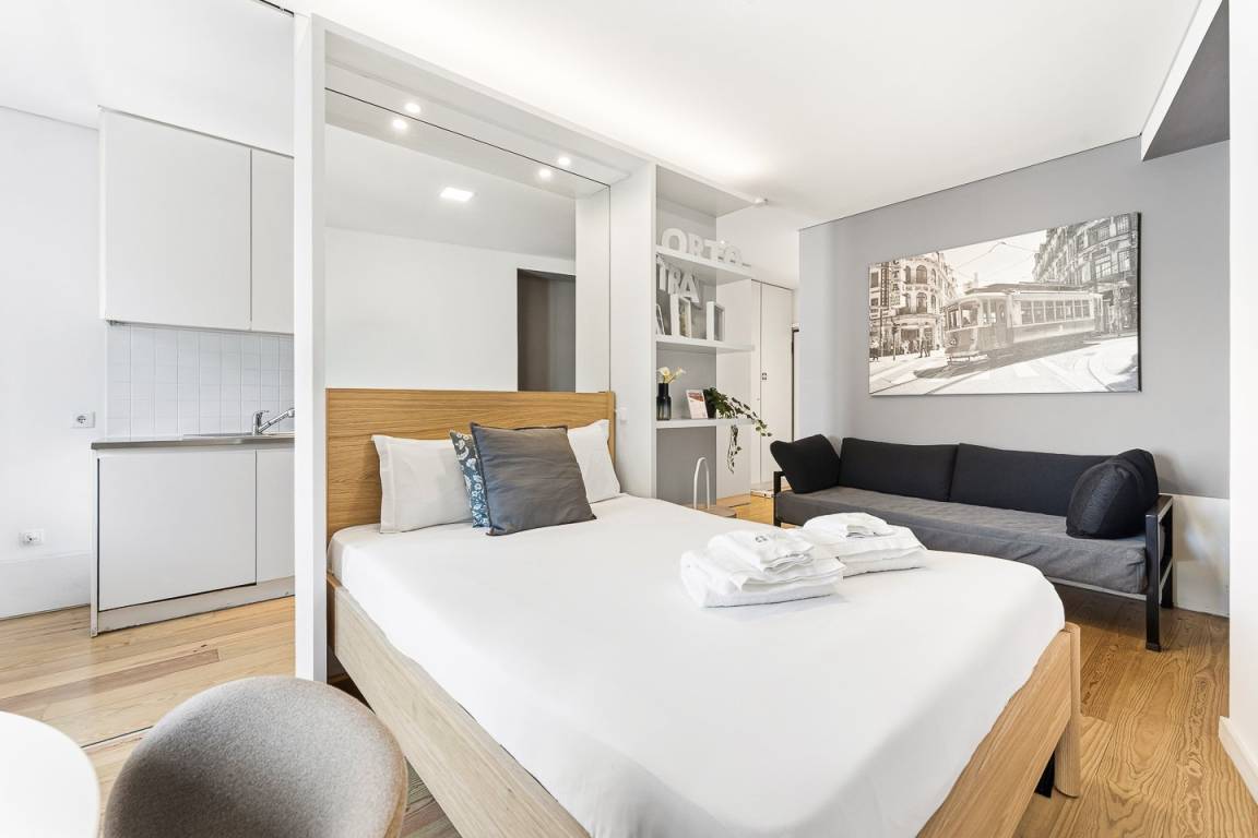 44 M² Studio Flat ∙ 1 Bedroom ∙ 2 Guests - Porto