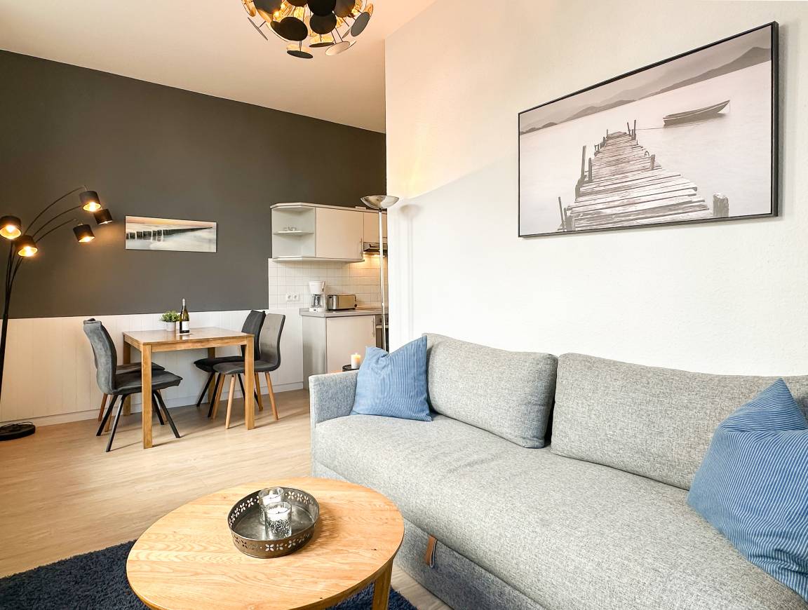 44 m&sup2; Ferienwohnung 1 Schlafzimmer 3 G&auml;ste