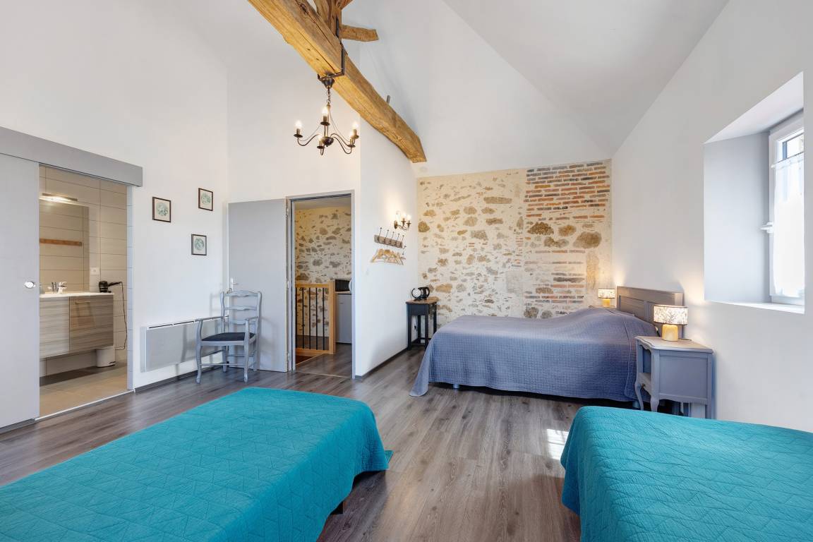 27 M² Chambre D'hôtes ∙ 1 Chambre ∙ 4 Personnes - Les Epesses