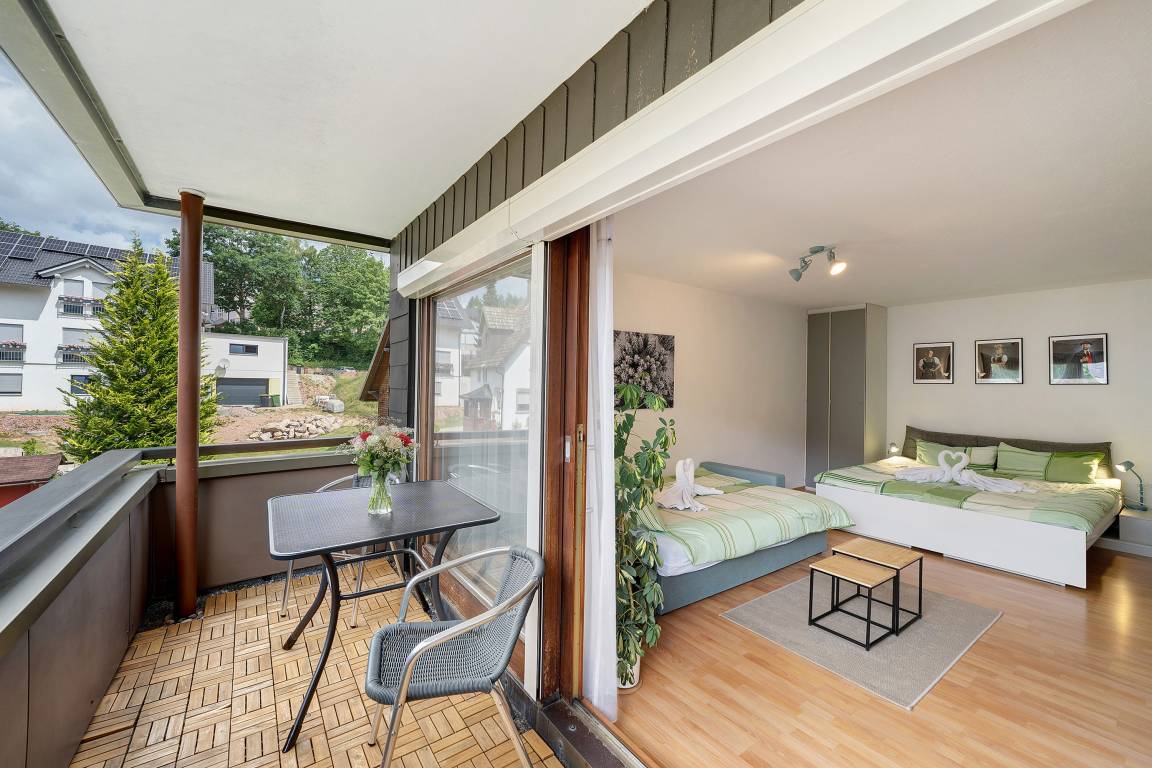37 M² Studio Flat ∙ 4 Guests - Triberg