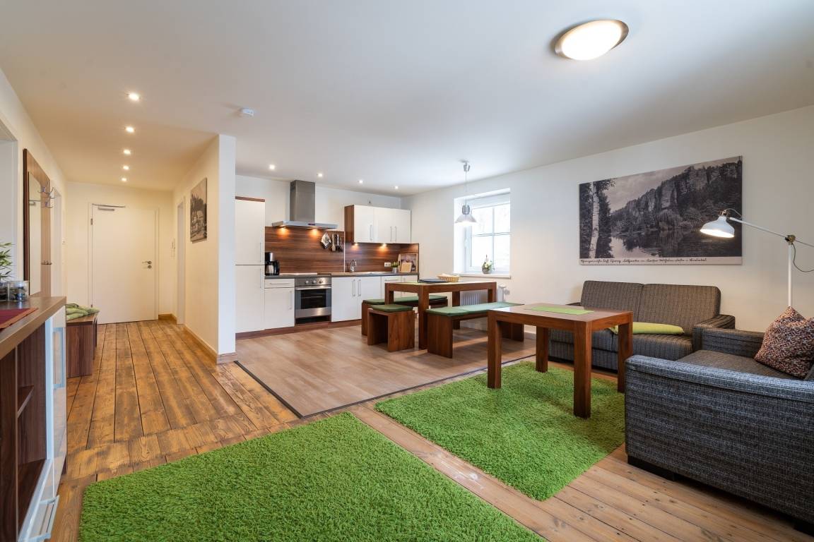 80 m&sup2; Ferienwohnung 2 Schlafzimmer 5 G&auml;ste