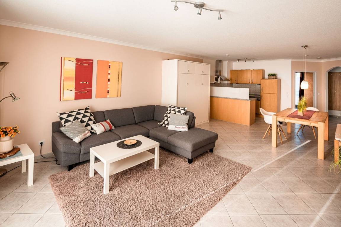60 M² Ferienwohnung ∙ 1 Schlafzimmer ∙ 4 Gäste - Norderney