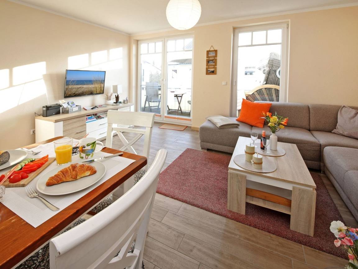60 m&sup2; Ferienwohnung 1 Schlafzimmer 3 G&auml;ste