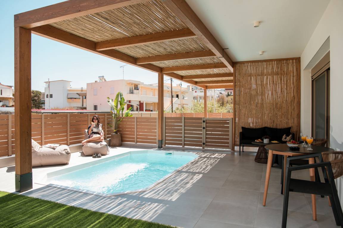 43 M² Studio ∙ 1 Schlafzimmer ∙ 3 Gäste - Kreta