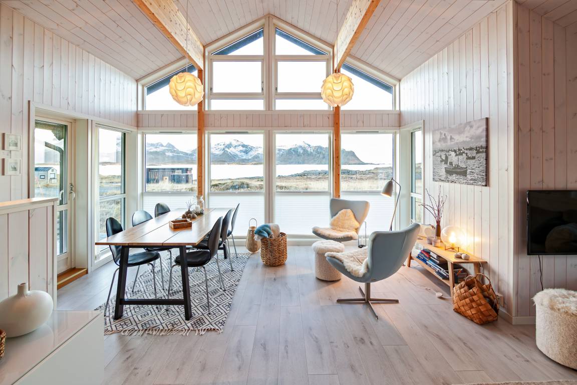 79 M² Cabin ∙ 3 Bedrooms ∙ 6 Guests - Flakstad