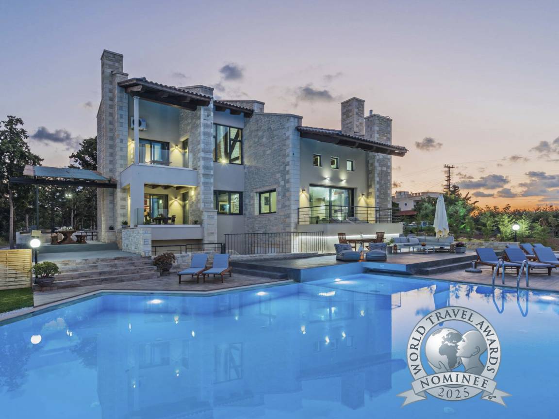 310 M² House ∙ 6 Bedrooms ∙ 20 Guests - Ретимно