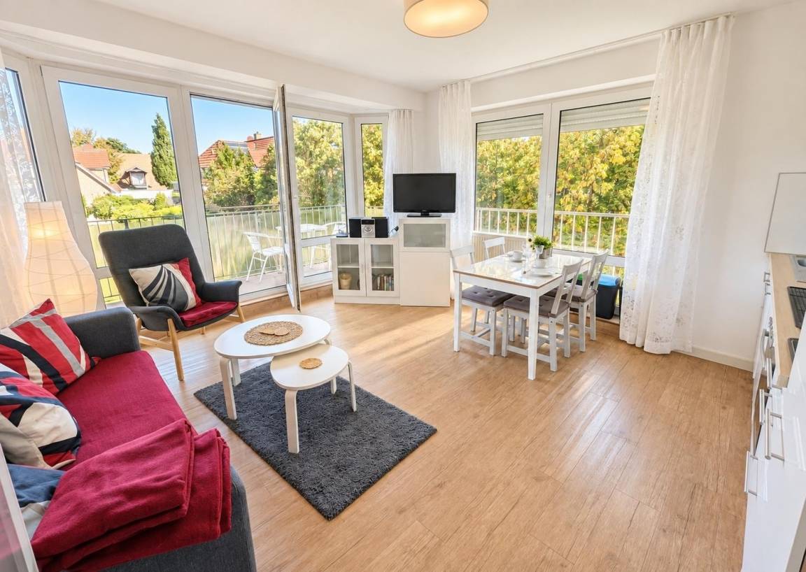 42 m&sup2; Ferienwohnung 2 Schlafzimmer 4 G&auml;ste