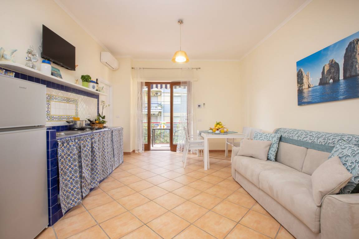 100 M² Apartment ∙ 2 Bedrooms ∙ 5 Guests - Sorrento, Italy