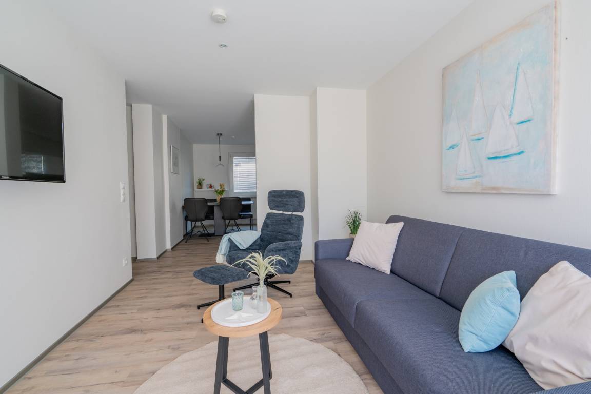 48 m² Ferienwohnung ∙ 1 Schlafzimmer ∙ 3 Gäste – Bild 2