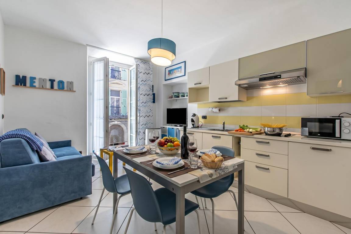 30 M² Appartement ∙ 1 Chambre ∙ 3 Personnes - Plages de Menton