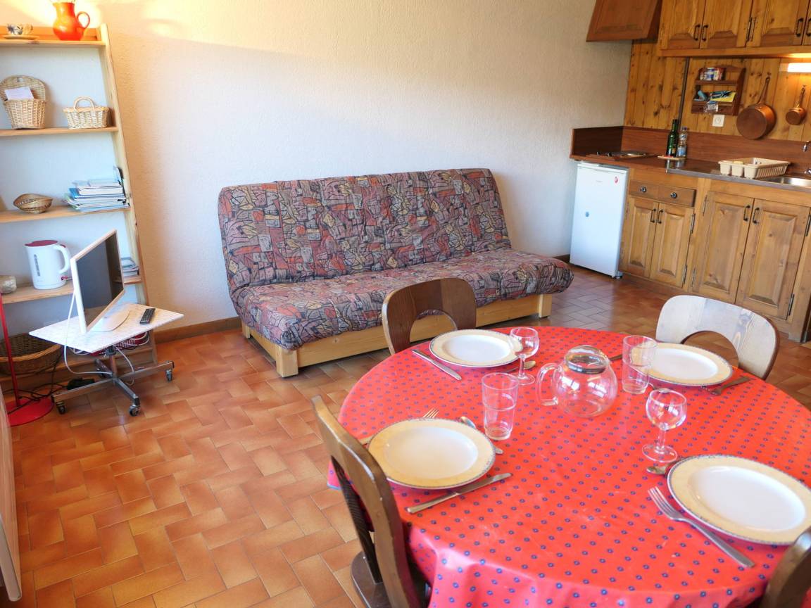 28 M² Studio Flat ∙ 1 Bedroom ∙ 4 Guests - Les Contamines-Montjoie