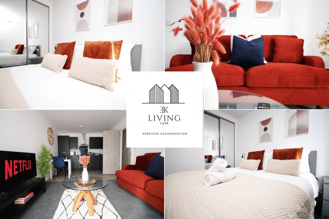 80 M² Apartment ∙ 1 Bedroom ∙ 2 Guests - Cardiff