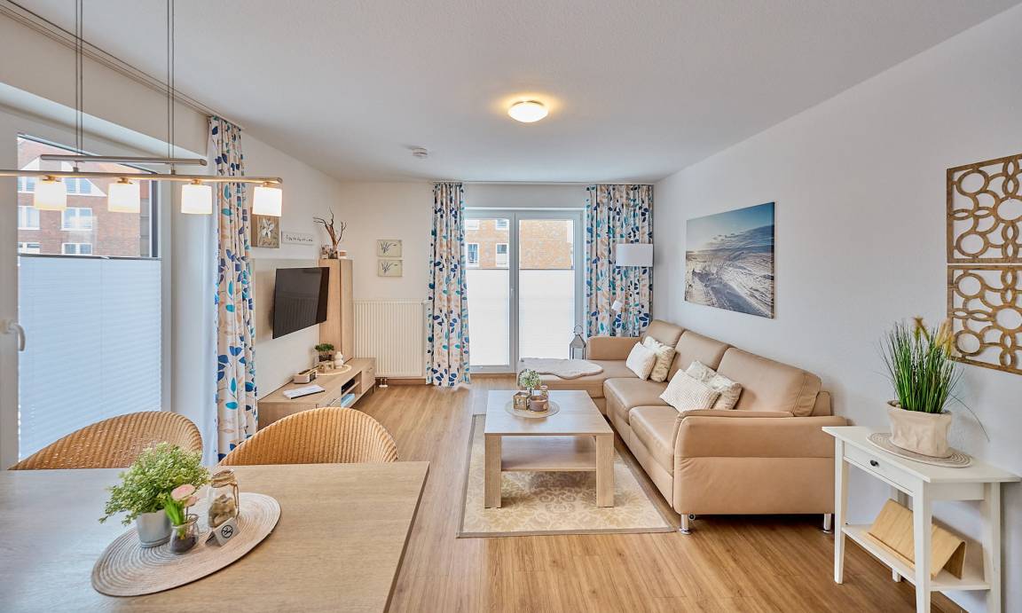 66 m&sup2; Ferienwohnung 2 Schlafzimmer 5 G&auml;ste