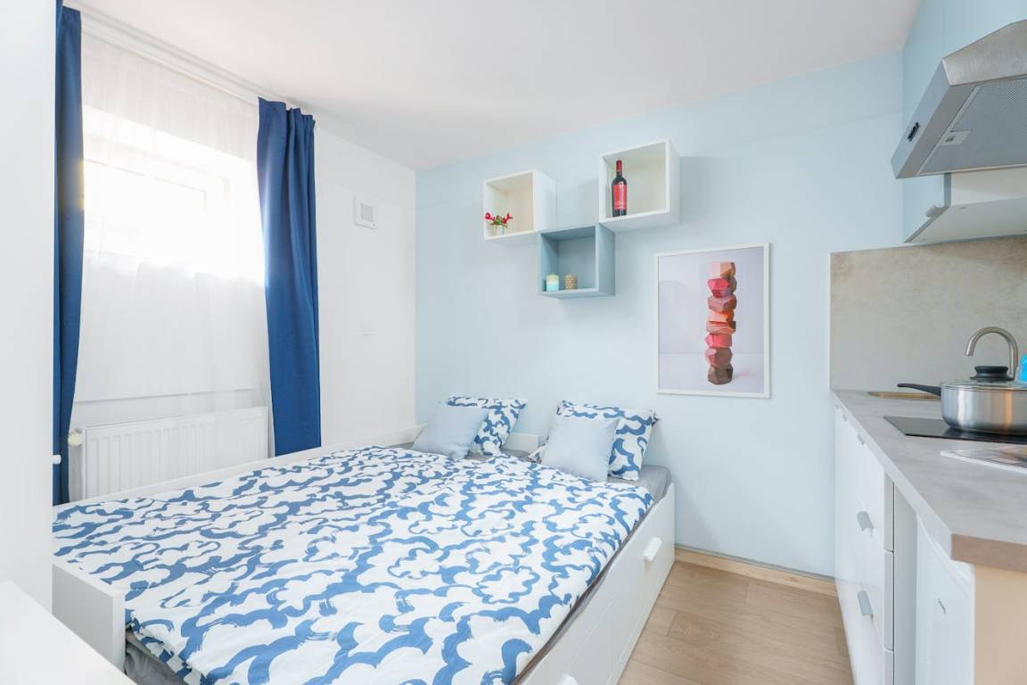 18 M² Apartament ∙ 2 Gości - Praga