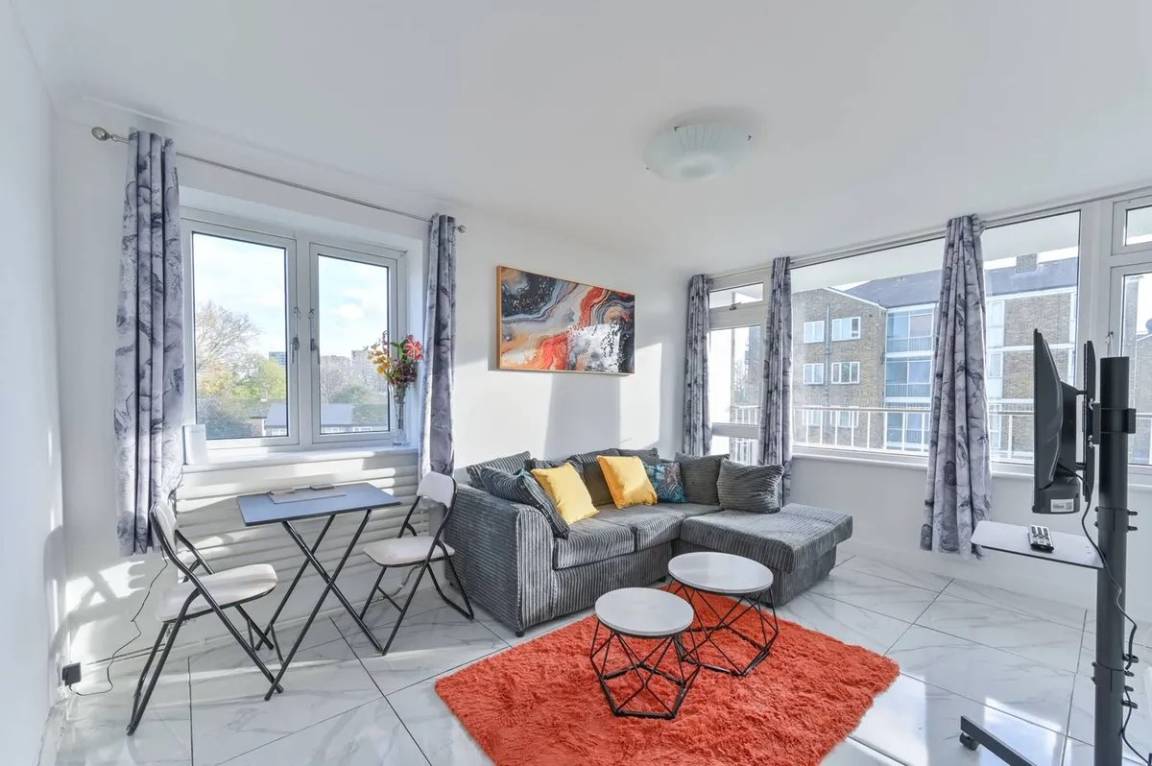 40 M² Apartamento ∙ 2 Habitaciones ∙ 4 Huéspedes - Londres