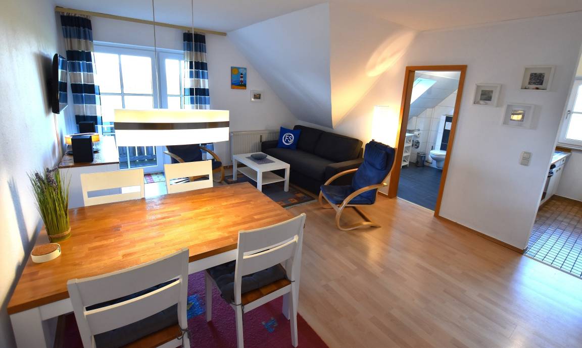 50 m² Ferienwohnung ∙ 2 Schlafzimmer ∙ 4 Gäste – Bild 1