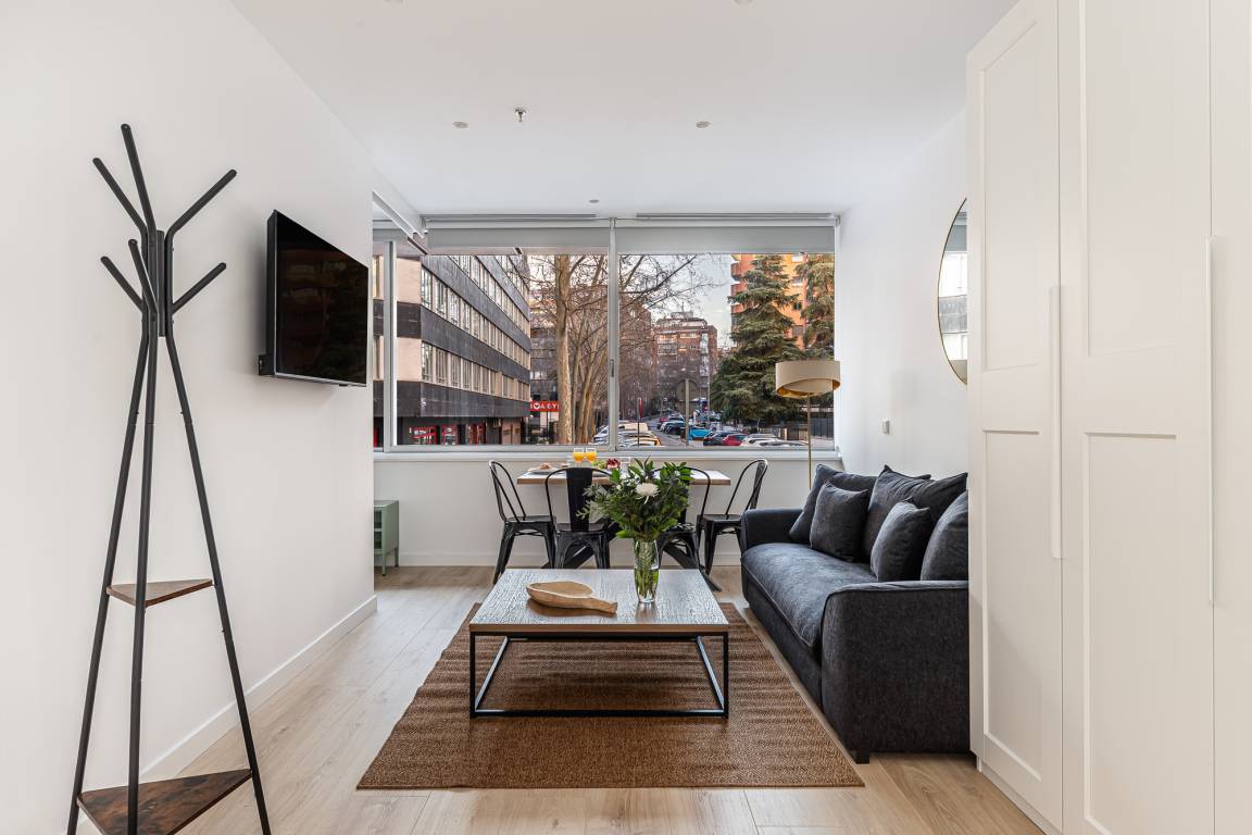 45 M² Apartamento ∙ 1 Habitación ∙ 4 Huéspedes - Chamartín