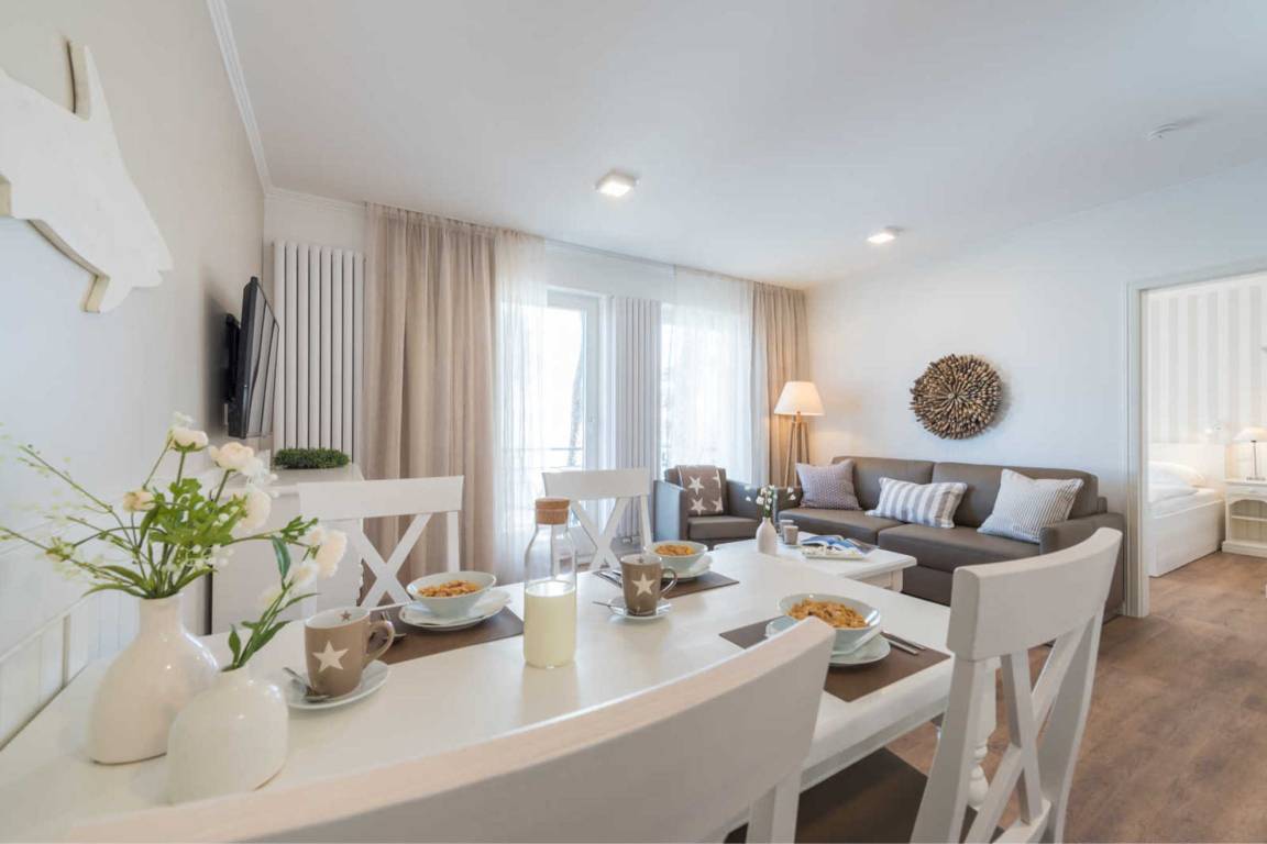 42 m² Ferienwohnung ∙ 1 Schlafzimmer ∙ 4 Gäste – Bild 3