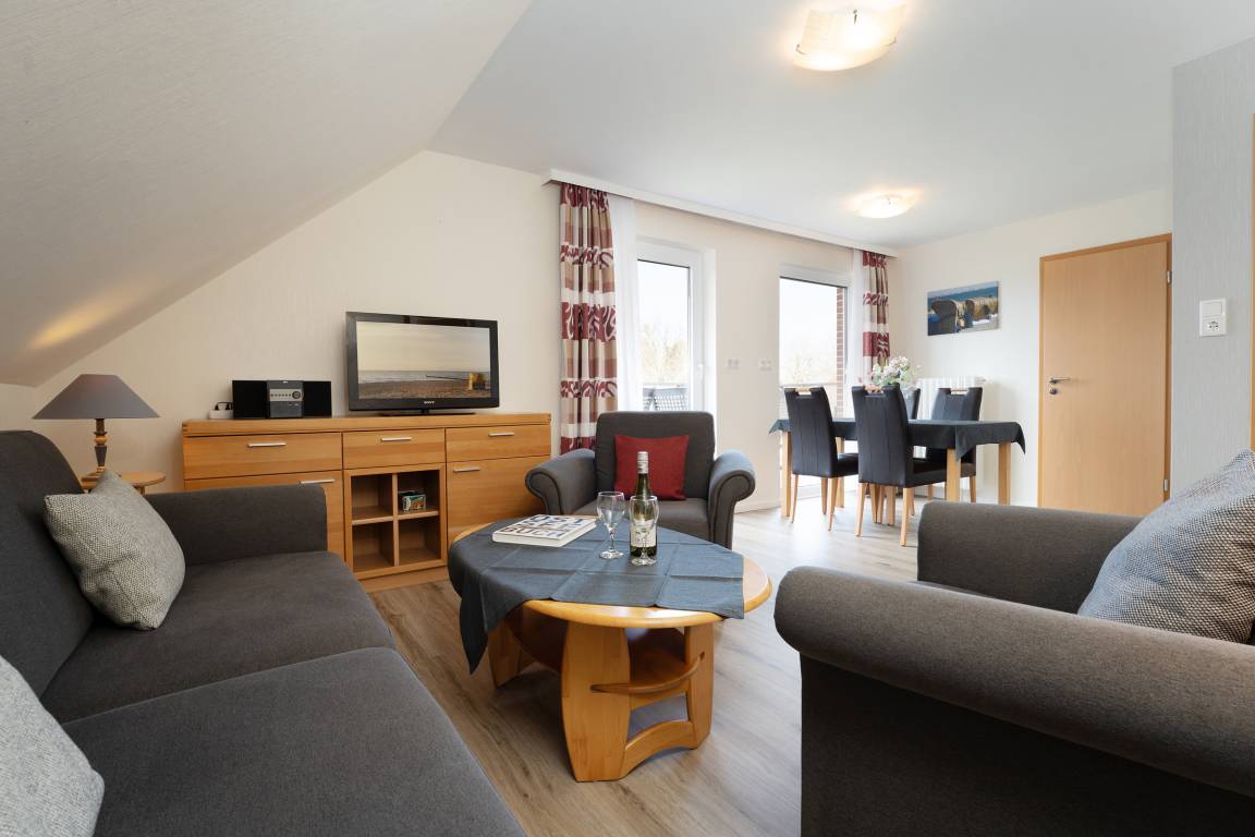 46 m² Ferienwohnung ∙ 1 Schlafzimmer ∙ 4 Gäste – Bild 1