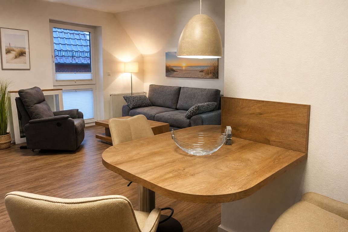 Ferienwohnung ∙ 1 Schlafzimmer ∙ 2 Gäste - Norden