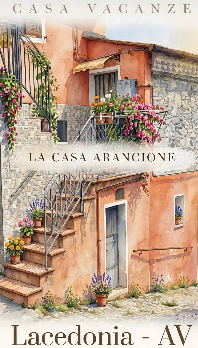 Holiday Home 'La Casa Arancione' with Balcony