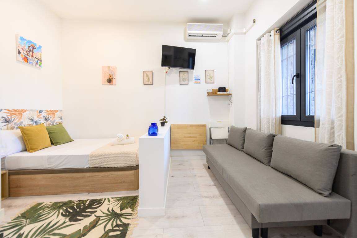 27 M² Studio Flat ∙ 4 Guests - Getafe