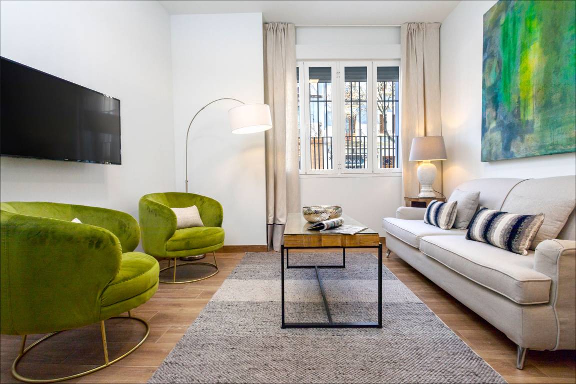 86 M² Ferienwohnung ∙ 3 Schlafzimmer ∙ 5 Gäste - Sevilla