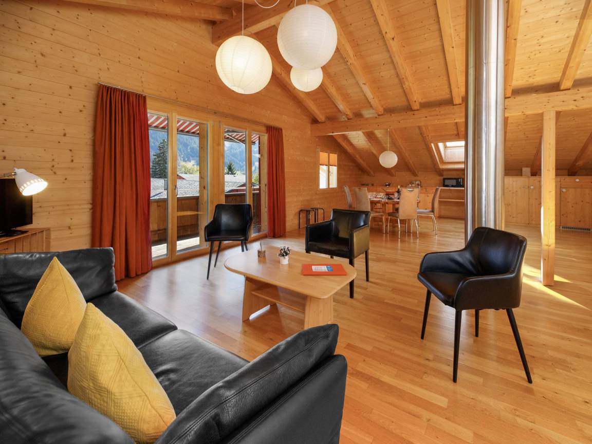 90 M² Apartment ∙ 3 Bedrooms ∙ 5 Guests - Grindelwald