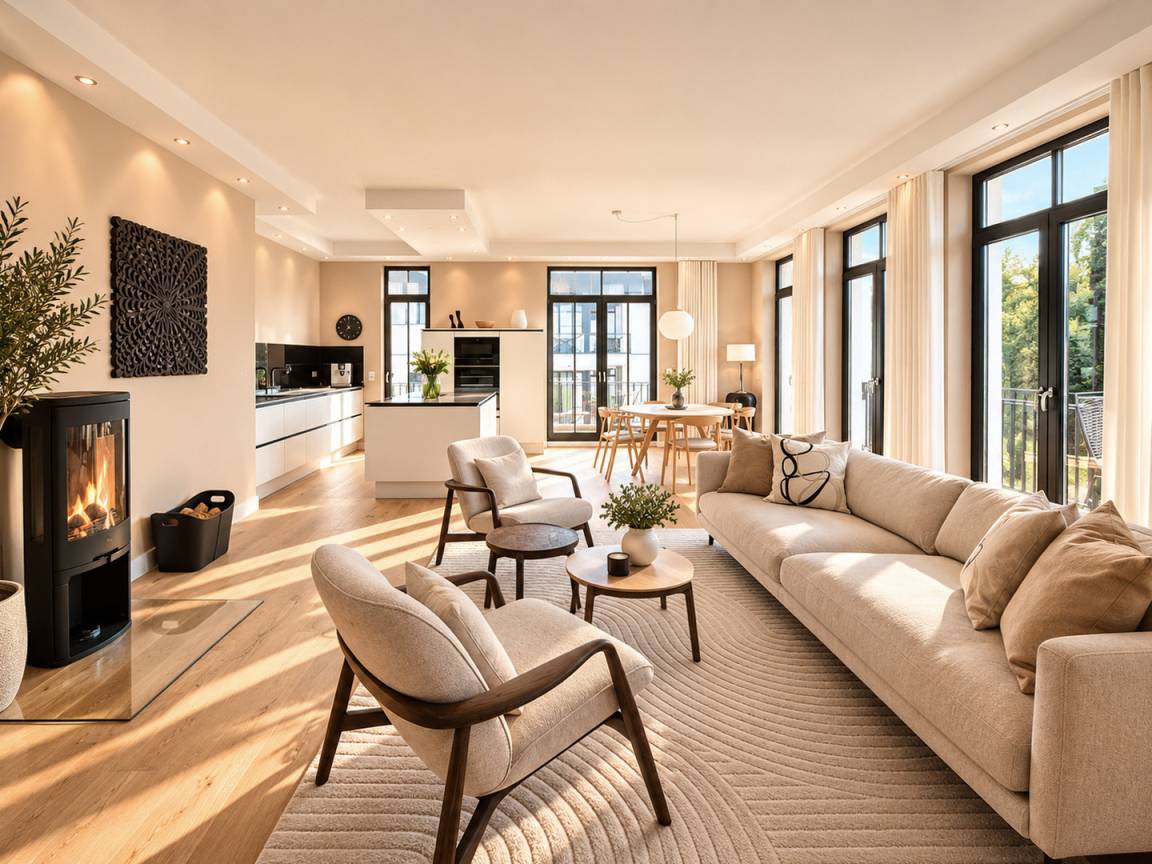 111 m&sup2; Ferienwohnung 2 Schlafzimmer 4 G&auml;ste