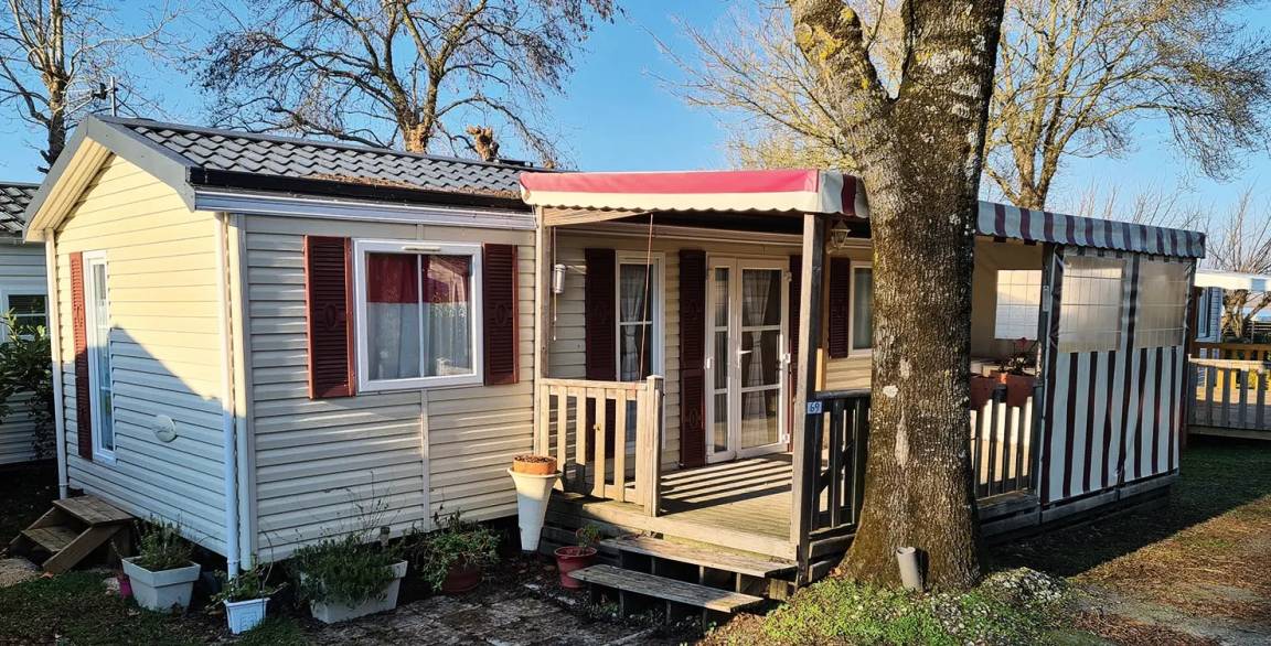 36 M² Mobilheim ∙ 2 Schlafzimmer ∙ 4 Gäste - Meschers-sur-Gironde