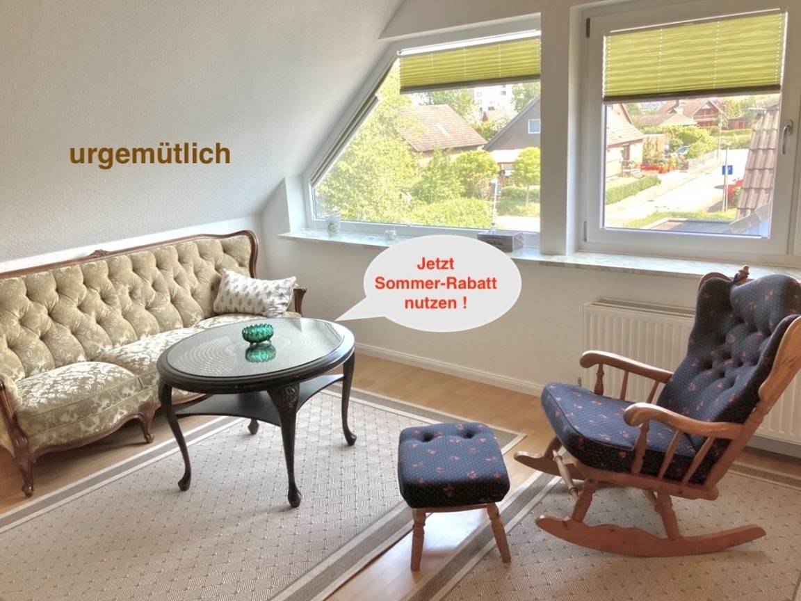 30 m&sup2; Ferienwohnung 1 Schlafzimmer 2 G&auml;ste