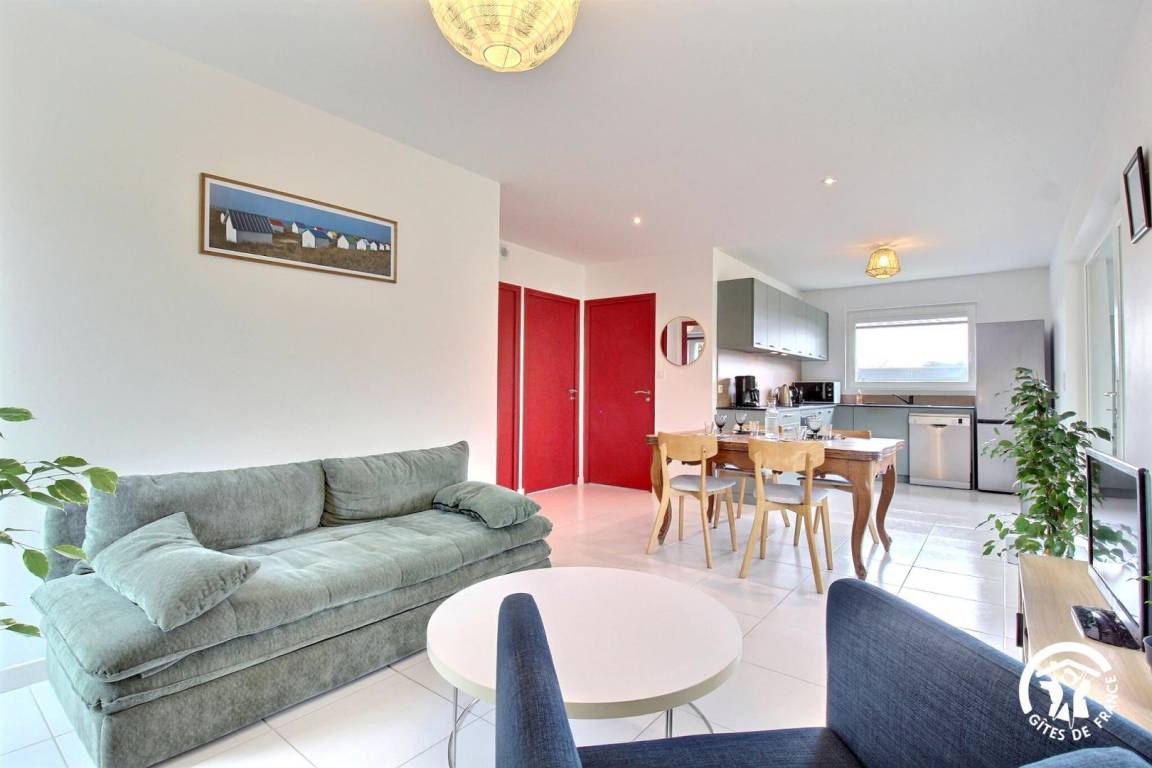 55 m² Gîte ∙ 2 Schlafzimmer ∙ 4 Gäste – Bild 4