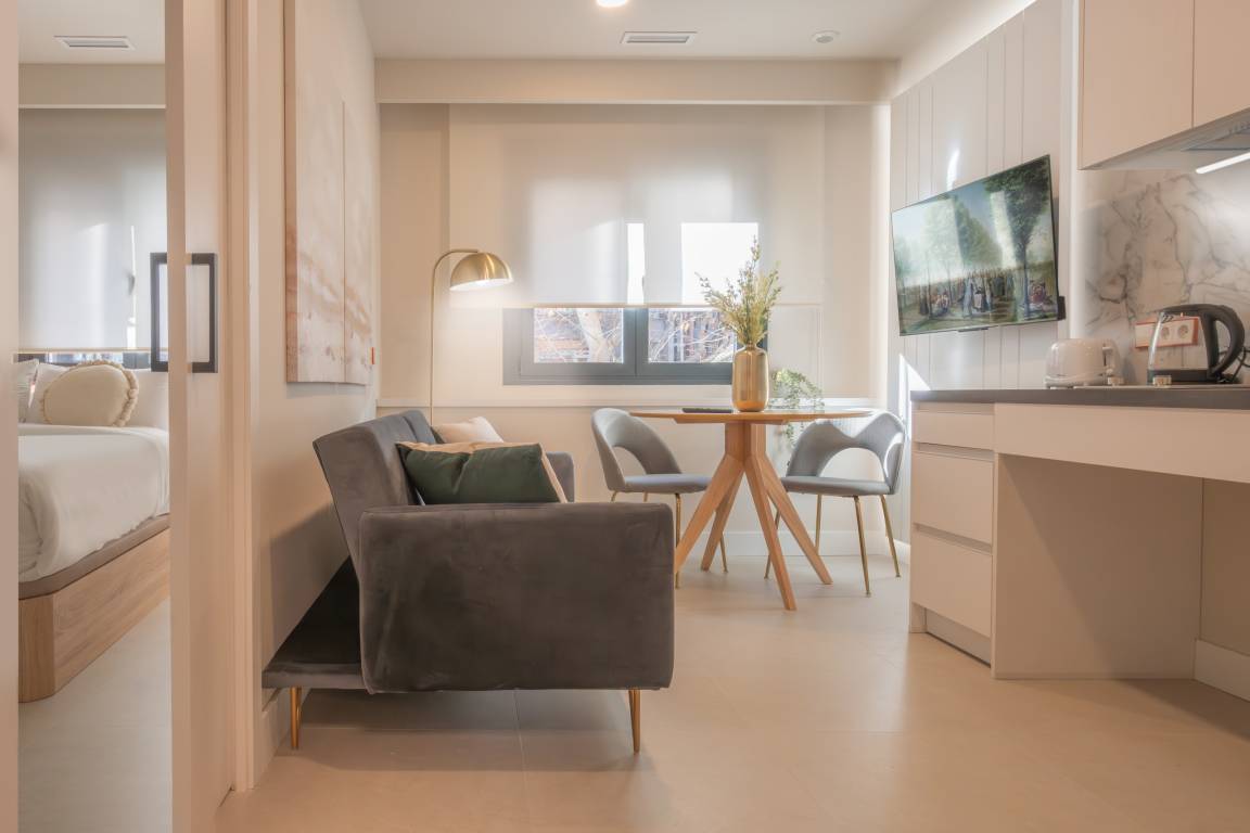 30 M² Apartamento ∙ 1 Habitación ∙ 4 Huéspedes - Getafe