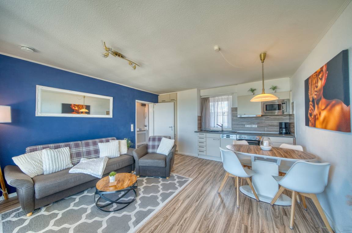 56 m² Ferienwohnung ∙ 1 Schlafzimmer ∙ 4 Gäste – Bild 11