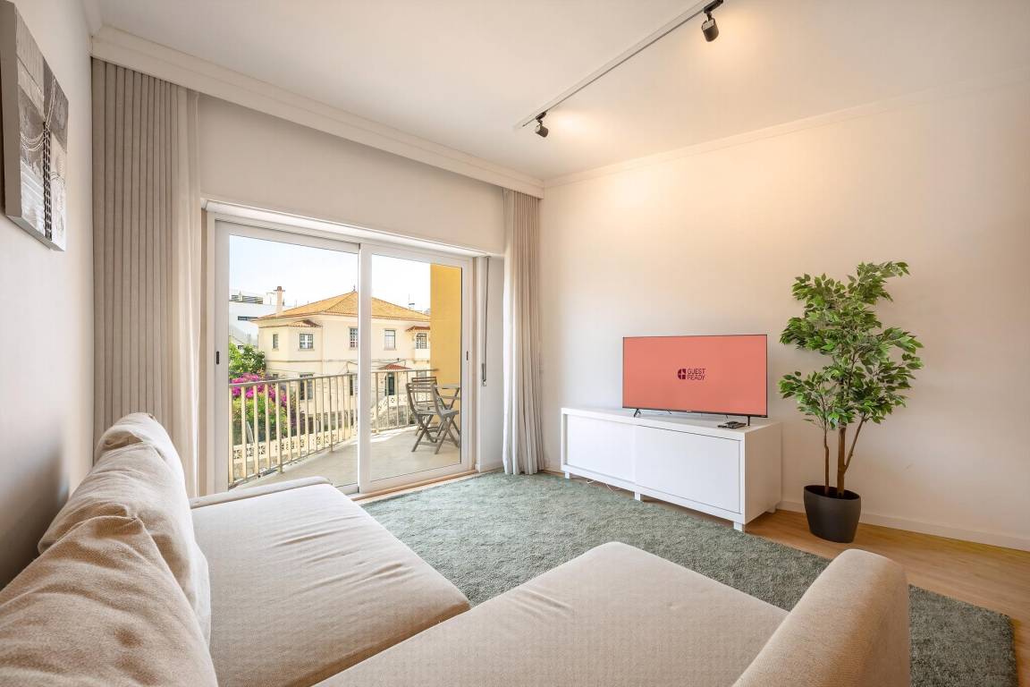 48 M² Apartamento ∙ 1 Habitación ∙ 3 Huéspedes - Estoril